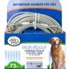 Four Paws® Walk-About® Dog Trolley Exerciser - Heavy Weight 1 Four Paws® Walk-About® Dog Trolley Exerciser - Heavy Weight -Pet Shop 045663847753four pawsheavy weight dog run cable silver 75 feetin packaging front 2 2
