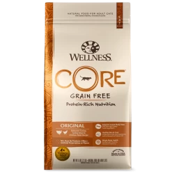 Wellness CORE Natural Grain Free Original Turkey, Chicken, Whitefish & Herring Recipe Dry Cat Food