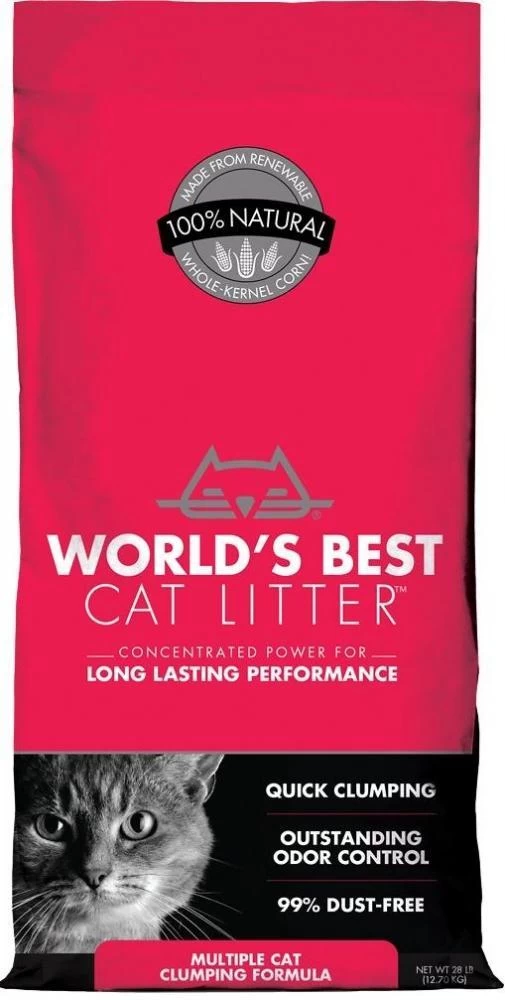 World's Best Multiple Cat Clumping Formula Cat Litter 3 World's Best Multiple Cat Clumping Formula Cat Litter