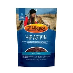 Zukes Hip Action Beef Dog Treats With Glucosamine And Chondroitin