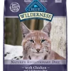 Blue Buffalo Wilderness Grain Free Chicken Recipe Dry Cat Food -Pet Shop 29491 1500393278