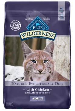 Blue Buffalo Wilderness Grain Free Chicken Recipe Dry Cat Food