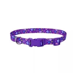 Coastal Pet Products Styles Adjustable Dog Collar Special Paws Small 5/8" X 10" - 14"