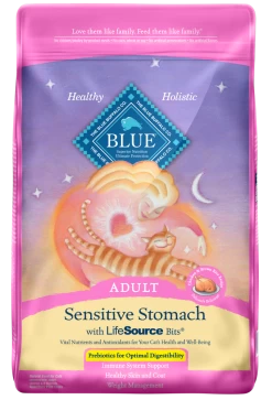 Blue Buffalo Sensitive Stomach Natural Chicken & Brown Rice Dry Cat Food