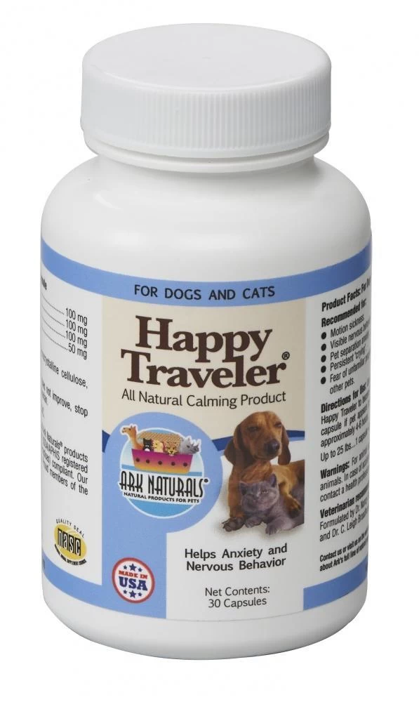 Ark Naturals Happy Traveler Supplements For Dogs And Cats 3 Ark Naturals Happy Traveler Supplements For Dogs And Cats