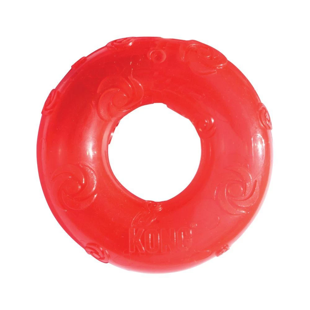 KONG Squeezz Ring Large Dog Toy 3 KONG Squeezz Ring Large Dog Toy