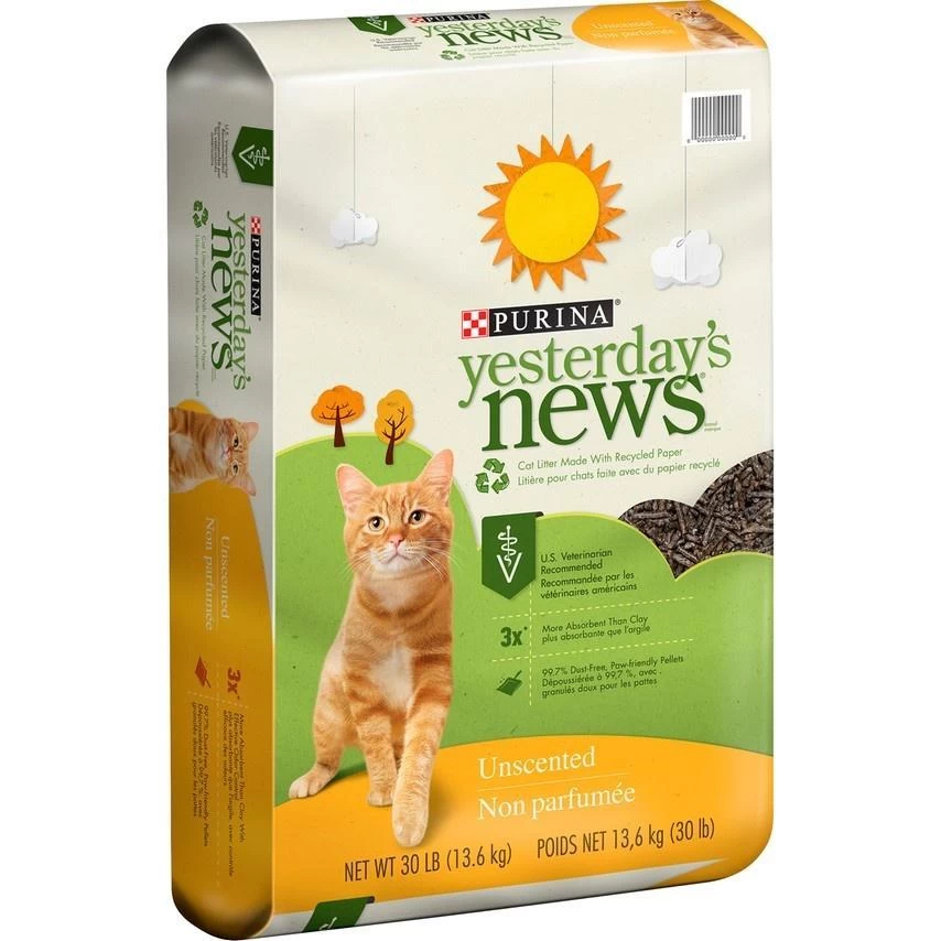 Yesterday's News Original Unscented Formula Cat Litter 3 Yesterday's News Original Unscented Formula Cat Litter