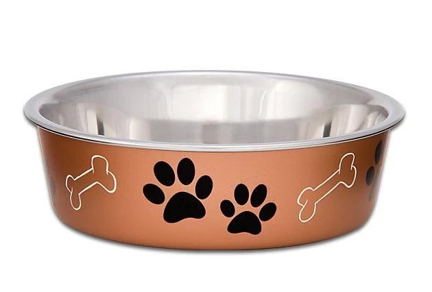 Loving Pets Copper Bella Bowl 3 Loving Pets Copper Bella Bowl