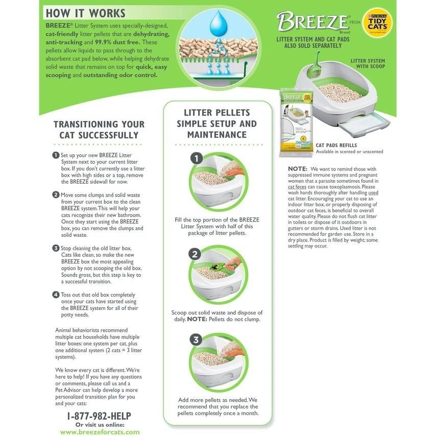 Tidy Cat Breeze Cat Litter Pellets 9 Tidy Cat Breeze Cat Litter Pellets - Image 7