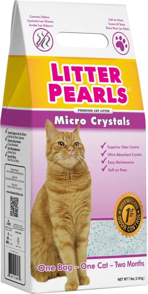 Ultra Pet Litter Pearls Micro Crystal Cat Litter 3 Ultra Pet Litter Pearls Micro Crystal Cat Litter