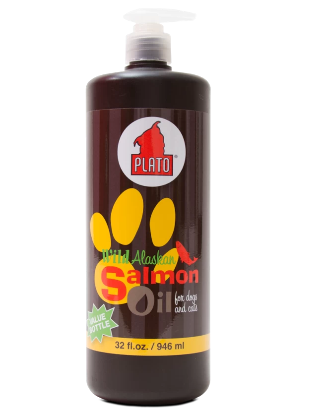 Plato Wild Alaskan Salmon Oil For Dogs & Cats 3 Plato Wild Alaskan Salmon Oil For Dogs & Cats