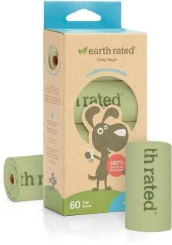 Earth Rated Certified Compostable Unscented Bags