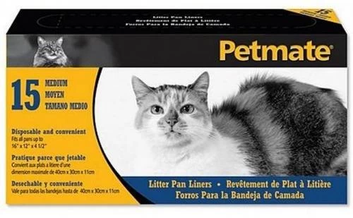 Petmate Disposable Plastic Cat Litter Liner 4 Petmate Disposable Plastic Cat Litter Liner - Image 2