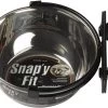 Midwest Stainless Steel Snap'y Fit Water And Feed Bowl -Pet Shop 35311 1463758058