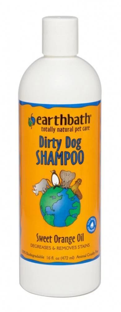 Earthbath Dirty Dog Sweet Orange Oil Shampoo For Dogs 3 Earthbath Dirty Dog Sweet Orange Oil Shampoo For Dogs