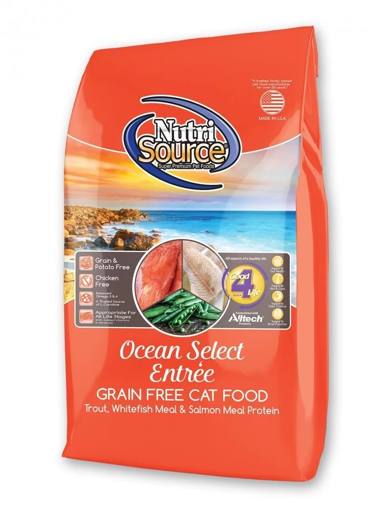NutriSource® Grain Free Ocean Select Entree Dry Cat Food 3 NutriSource® Grain Free Ocean Select Entree Dry Cat Food