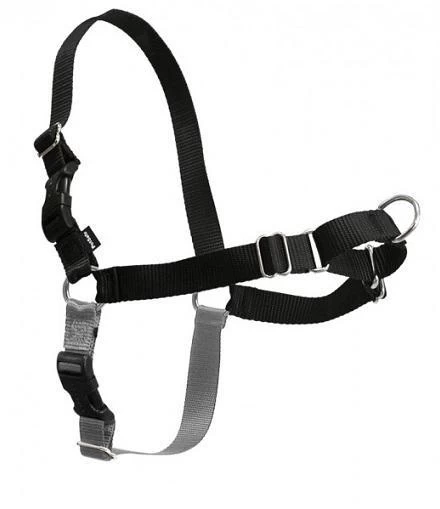 PetSafe Easy Walk Black & Silver Dog Harness 3 PetSafe Easy Walk Black & Silver Dog Harness