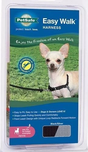 PetSafe Easy Walk Black & Silver Dog Harness 4 PetSafe Easy Walk Black & Silver Dog Harness - Image 2
