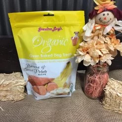 Grandma Lucy's Organic Oven Baked Banana And Sweet Potato Flavor Dog Treats -Pet Shop 36972 1581521179