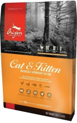 ORIJEN Cat And Kitten Grain Free Dry Cat Food