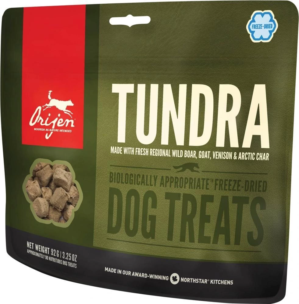 ORIJEN Freeze Dried Tundra Dog Treats 3 ORIJEN Freeze Dried Tundra Dog Treats