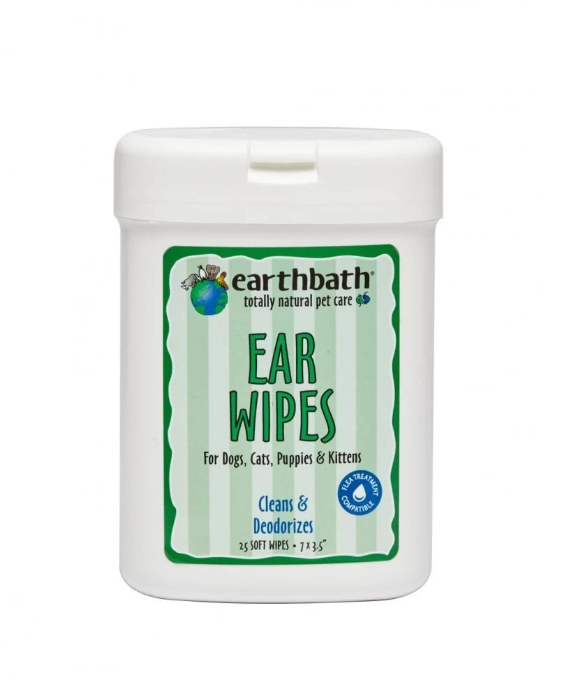 Earthbath Ear Wipes For Dogs And Cats 3 Earthbath Ear Wipes For Dogs And Cats