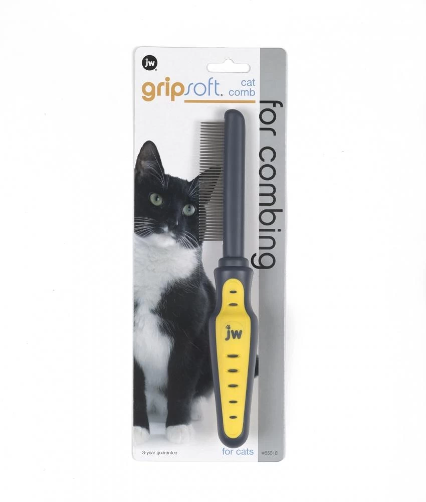 JW Pet Gripsoft Cat Comb 3 JW Pet Gripsoft Cat Comb