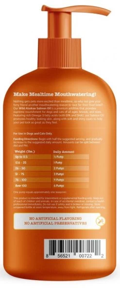 Zesty Paws Natural Skin & Coat Support Pure Wild Alaskan Salmon Oil For Dogs & Cats 11 Zesty Paws Natural Skin & Coat Support Pure Wild Alaskan Salmon Oil For Dogs & Cats -Pet Shop 41945 1568396572