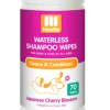 Nootie Japanese Cherry Blossom Waterless Shampoo Wipes For Dogs & Cats 1 Nootie Japanese Cherry Blossom Waterless Shampoo Wipes For Dogs & Cats -Pet Shop 42637 1539888035