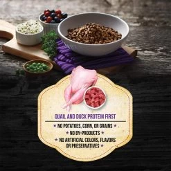 Fussie Cat Market Fresh Grain Free Quail & Duck Meal Recipe Dry Cat Food 11 Fussie Cat Market Fresh Grain Free Quail & Duck Meal Recipe Dry Cat Food -Pet Shop 43125 1576261207
