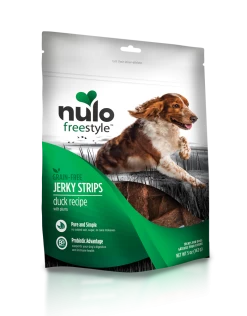 Nulo Freestyle Grain Free Duck & Plum Recipe Jerky Dog Treats