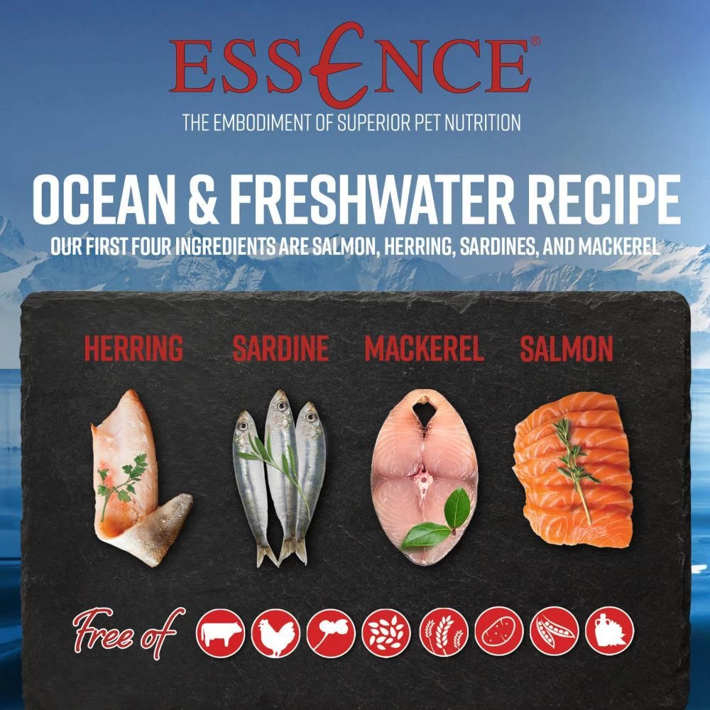 Essence Grain Free Ocean & Freshwater Recipe Dry Cat Food 4 Essence Grain Free Ocean & Freshwater Recipe Dry Cat Food - Image 2