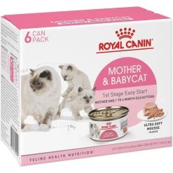 Royal Canin Feline Health Nutrition Mother & Babycat Ultra Soft Mousse In Sauce Canned Cat Food