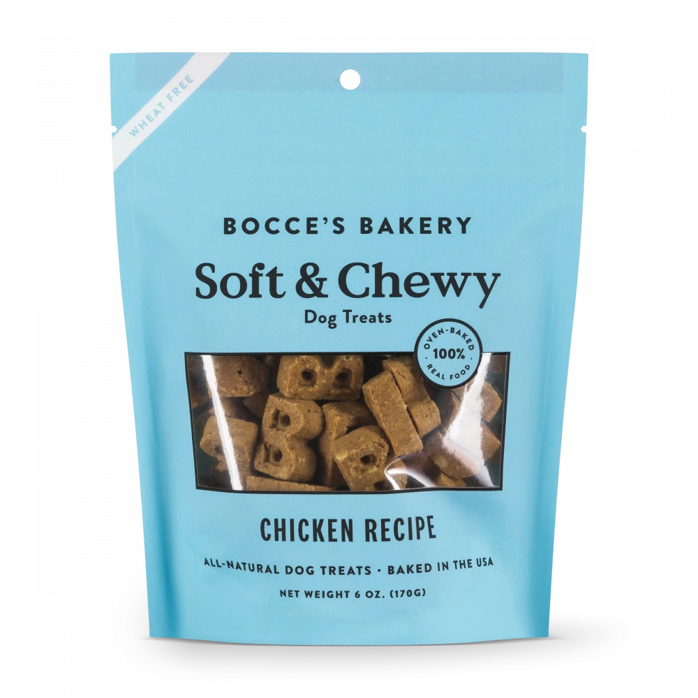 Bocce's Bakery Soft & Chewy Chicken Recipe Dog Treats 3 Bocce's Bakery Soft & Chewy Chicken Recipe Dog Treats