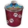 Loving Pets Bella Canister Merlot Treat Holder -Pet Shop 43577 1564757896