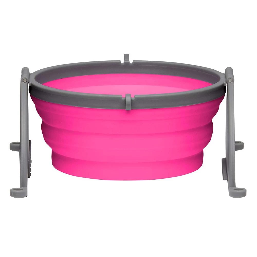 Loving Pets Pink Bella Travel Bowl 3 Loving Pets Pink Bella Travel Bowl