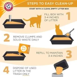 Arm & Hammer Slide Multi-Cat Easy Clean-Up Cat Litter -Pet Shop 43591 1565187048