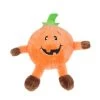 ZippyPaws Halloween Brainey Pumpkin Plush Dog Toy 1 ZippyPaws Halloween Brainey Pumpkin Plush Dog Toy -Pet Shop 43594 1565202079