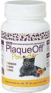 Proden PlaqueOff Dental Powder Supplement For Cats