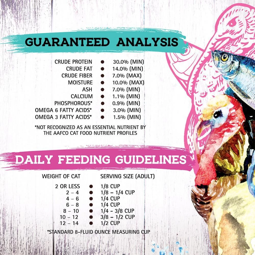 Inception Turkey & Herring Meal Recipe Dry Cat Food 5 Inception Turkey & Herring Meal Recipe Dry Cat Food - Image 3