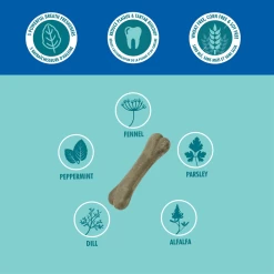 N-Bone® Bone-A-Mints® Large Natural Dental Bones -Pet Shop 621611 BAM Large Bag BENEFIT 2255d3da 073a 476e bc42 fbe158086a4b