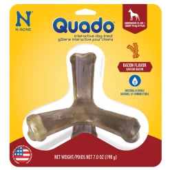 N-Bone® Quado® Bacon -Pet Shop 701221 QuadoBacon Ginormous Front