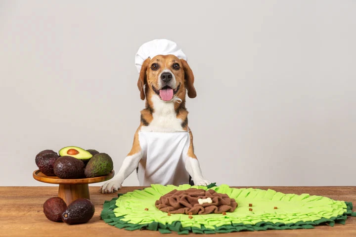 Injoya Avocado Snuffle Mat For Dog 4 Injoya Avocado Snuffle Mat For Dog - Image 2