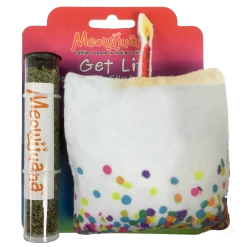 Meowijuana Get Lit Refillable Birthday Cake