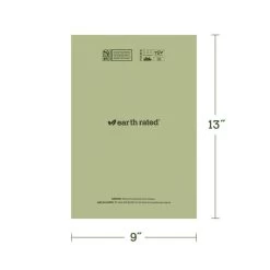 Earth Rated Certified Compostable Unscented Bags -Pet Shop 9x13 Compostable Bag Dimensions Web 1 736x736 1