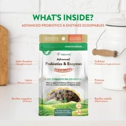 NaturVet Scoopables Advanced Probiotics & Enzymes -Pet Shop AdvancedProbiotics EnzymesScoopablesforDogs6