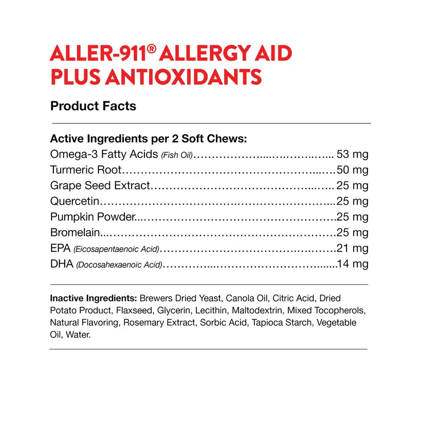 NaturVet Scoopables Aller-911 Allergy Aid For Dogs Chews 9 NaturVet Scoopables Aller-911 Allergy Aid For Dogs Chews - Image 7