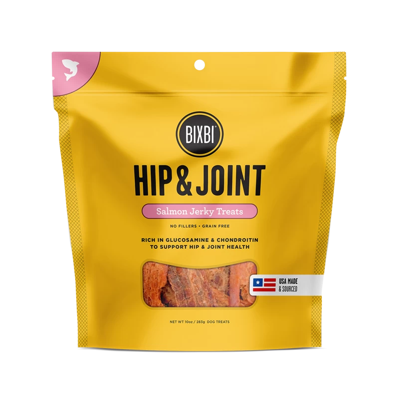 BIXBI Hip & Joint Salmon Jerky Treats 3 BIXBI Hip & Joint Salmon Jerky Treats