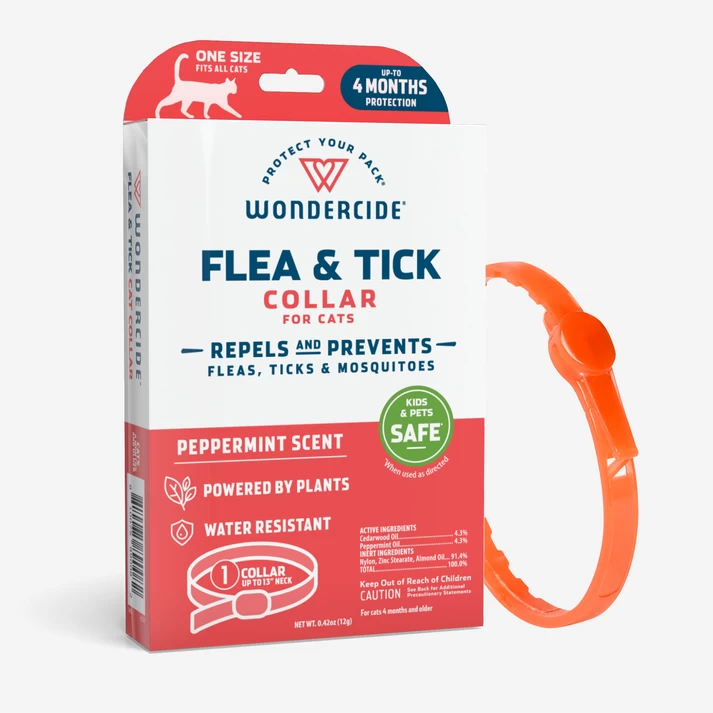 Wondercide Flea & Tick Collar For Dogs + Cats With Natural Essential Oils 3 Wondercide Flea & Tick Collar For Dogs + Cats With Natural Essential Oils