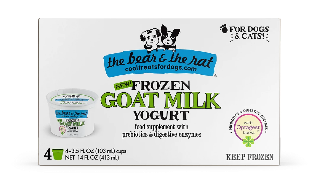 The Bear & The Rat Frozen Goat Milk Yogurt For Dogs & Cats 3 The Bear & The Rat Frozen Goat Milk Yogurt For Dogs & Cats